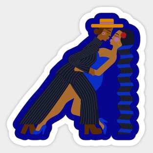 Latin Dancing Sticker